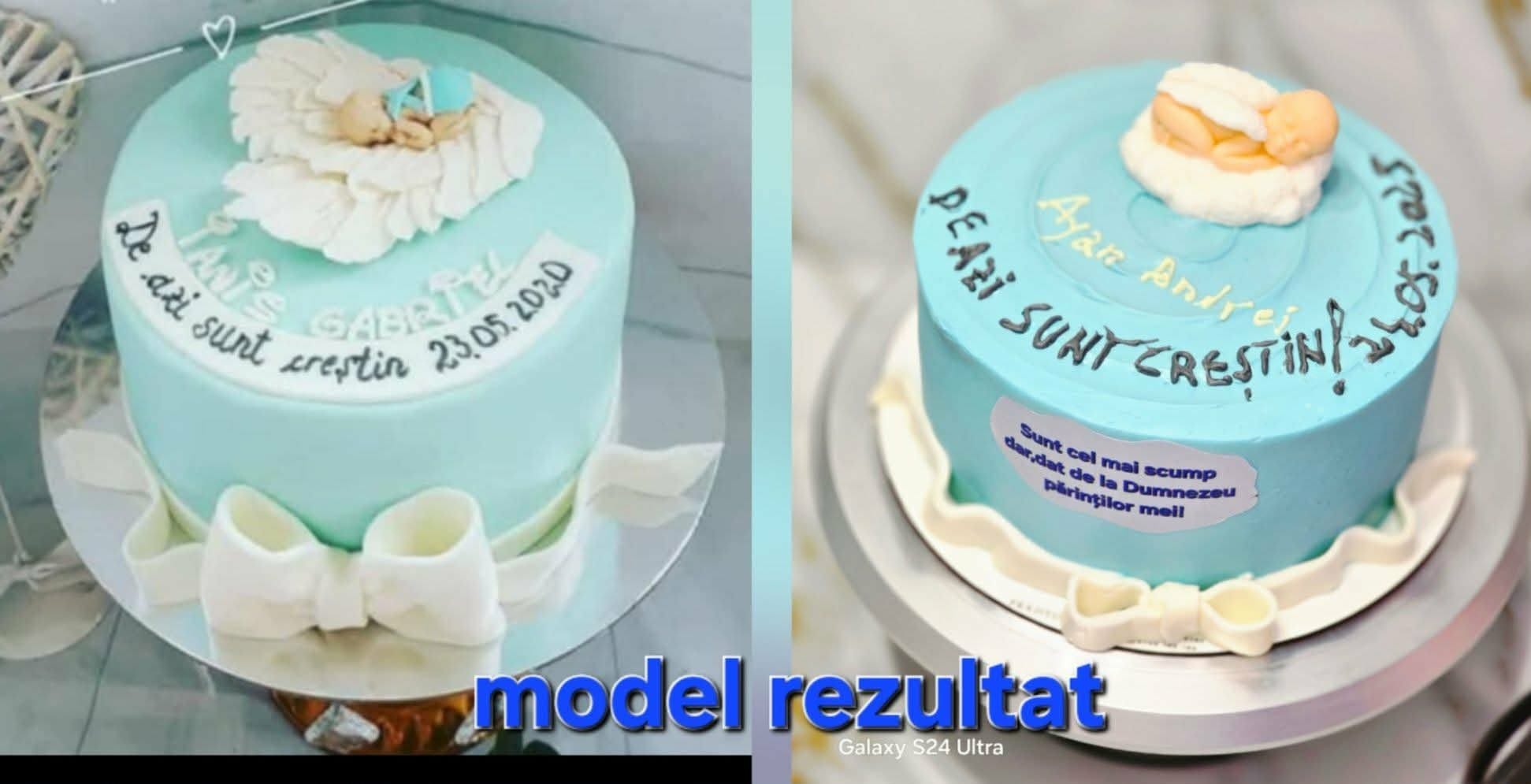 Tort Personalizat la Comanda